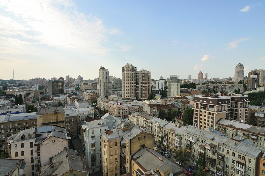 Botanic Saksaganskogo Apartamento Kiev Exterior foto