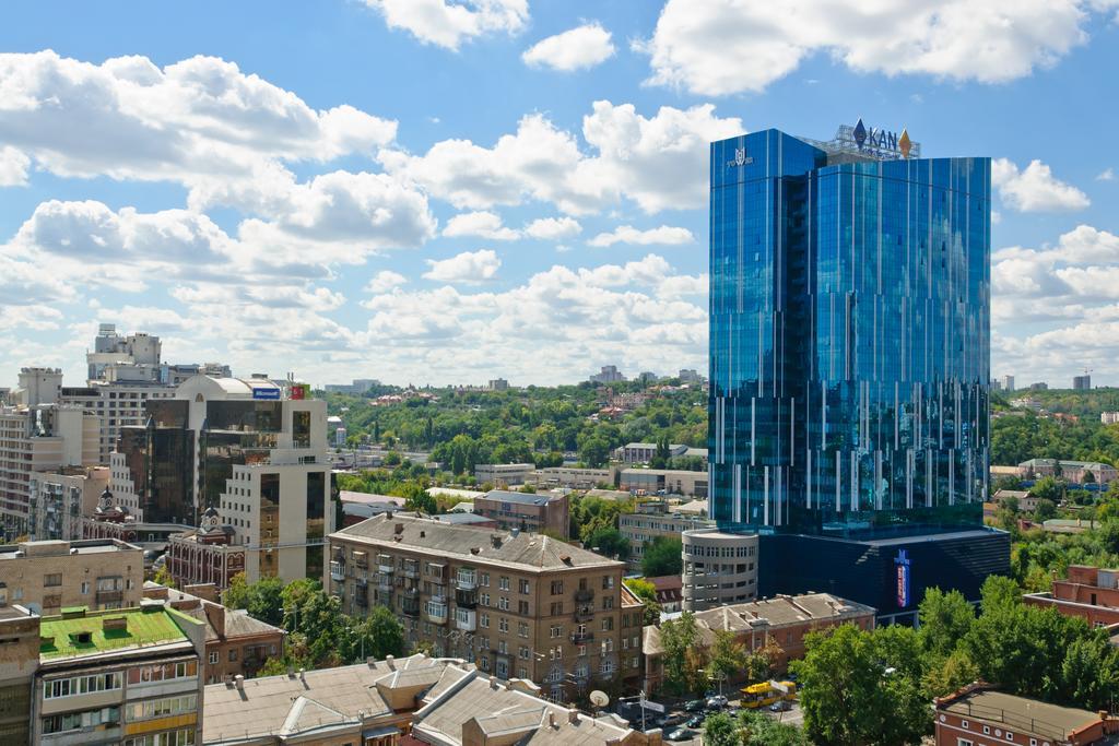 Botanic Saksaganskogo Apartamento Kiev Exterior foto
